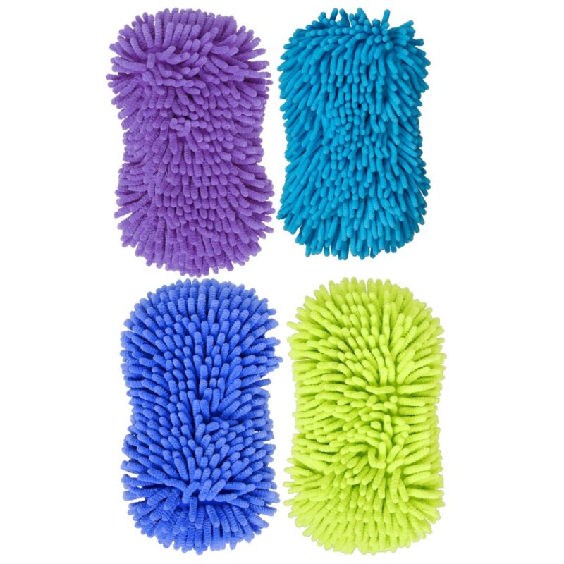 Tough1 Micro Fiber Bristle Sponge - 6 Pack