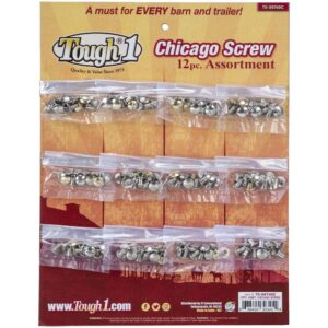 Tough1 Chicago Screw Assortment With Clip Strip - ShopSpur Online Ranching  Supplies