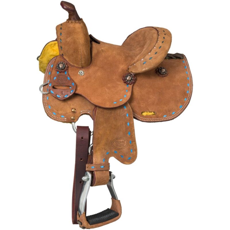 Royal King Mini Medina Roughout Barrel Saddle